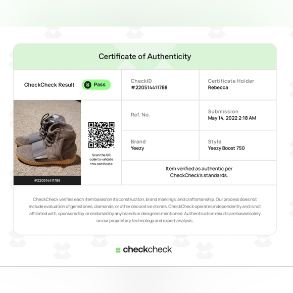 Adidas Yeezy Boost 750 'Grey Gum' BB1840 Size 10 - Picture 7 of 7